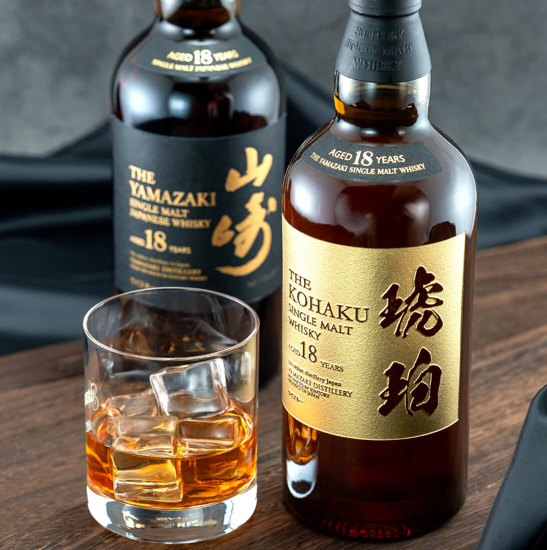 山崎　ウイスキー 12年・18年セット 運がよければ 山崎18年/山崎12年/山崎の3本セットが入っているかも